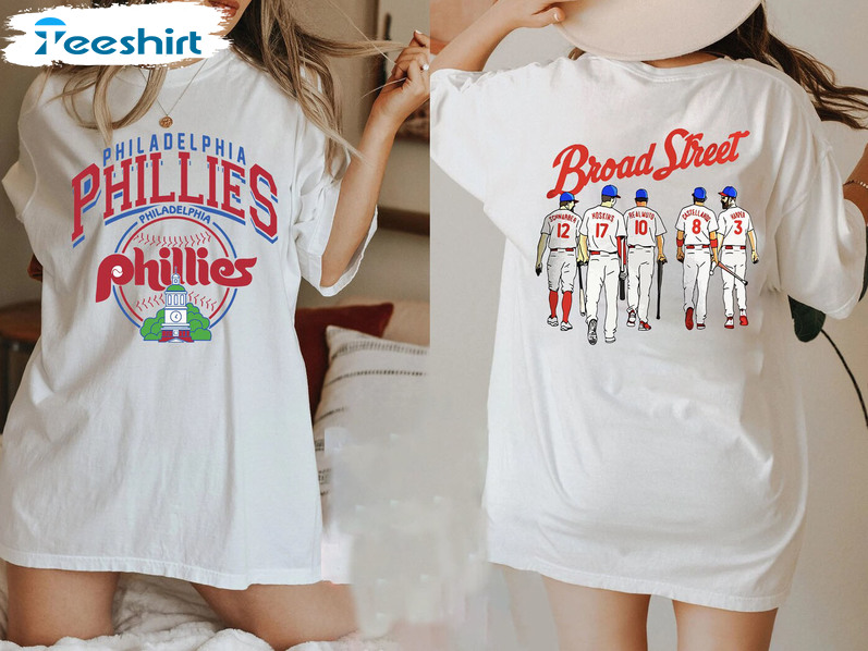 Broad Street Bombers Sweatshirt - Philadelphia Phillies Unisex T-shirt Long Sleeve