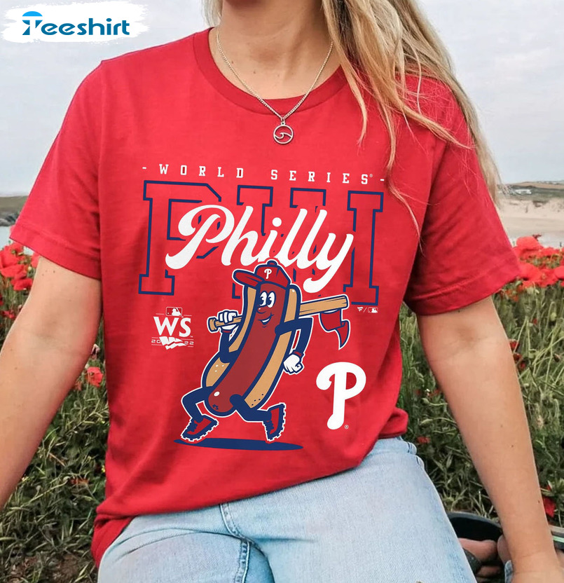 Phillies World Series Baseball Shirt - Nlcs Phillies 2022 Postseason Locker  Short Sleeve Hoodie