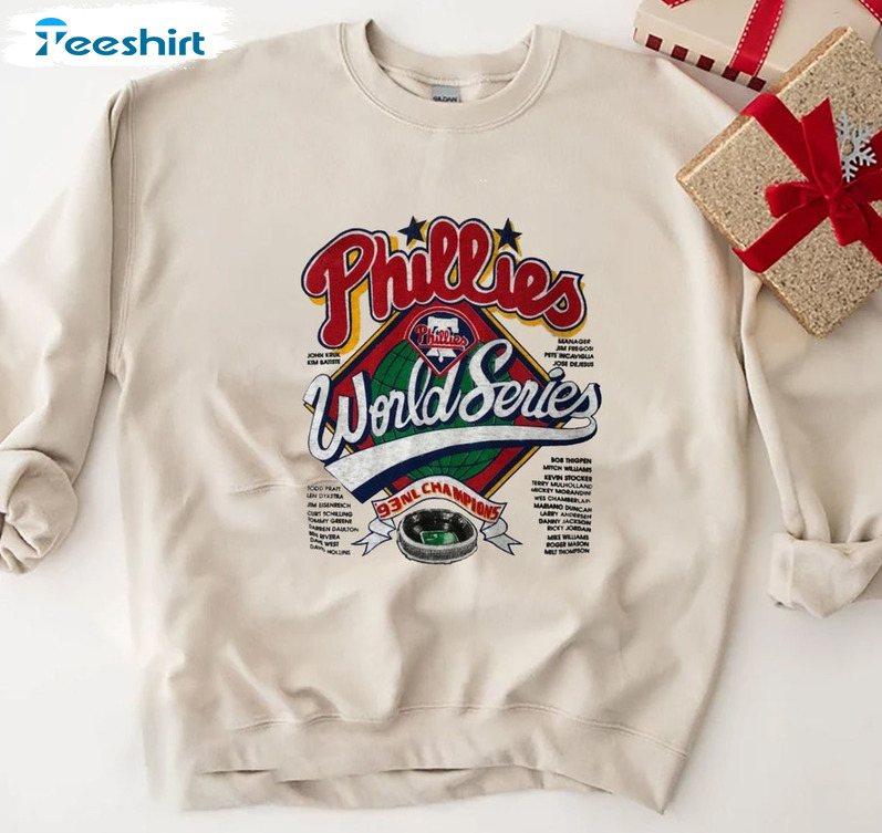 Phillies World Series Baseball Shirt - Nlcs Phillies 2022 Postseason Locker Short Sleeve Hoodie
