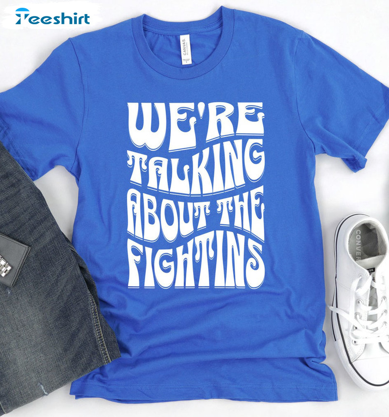 We're Talking about the fightins, phillies cropped tee