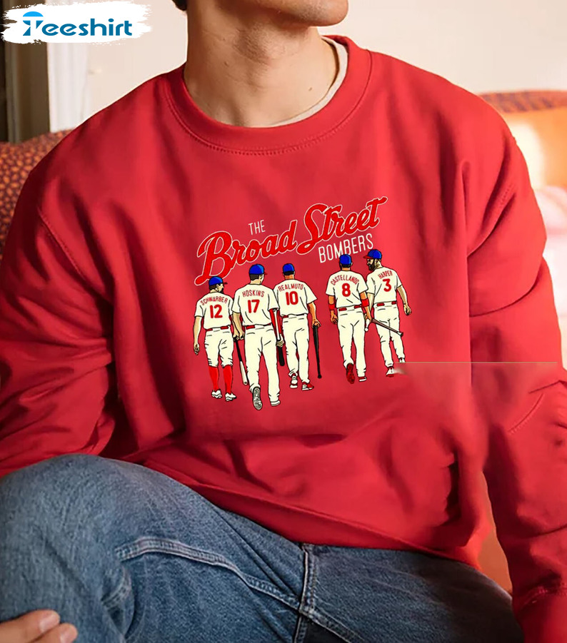 The Broad Street Bombers Shirt - Phillies Playoff Baseball Unisex