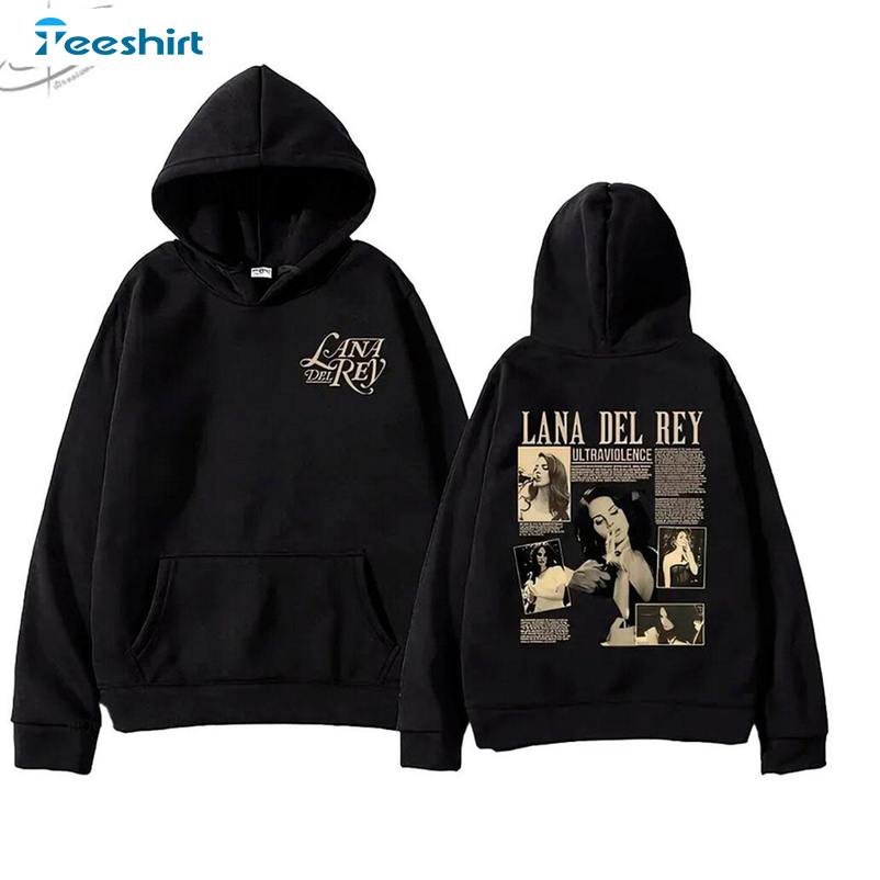 Lana Del Rey Album Concert Unisex Hoodie, Limited Lana Del Rey Shirt Long Sleeve