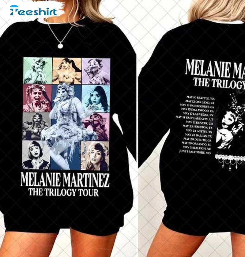 Must Have Melanie Martinez Shirt, The Trilogy Tour 2024 Short Sleeve Crewneck