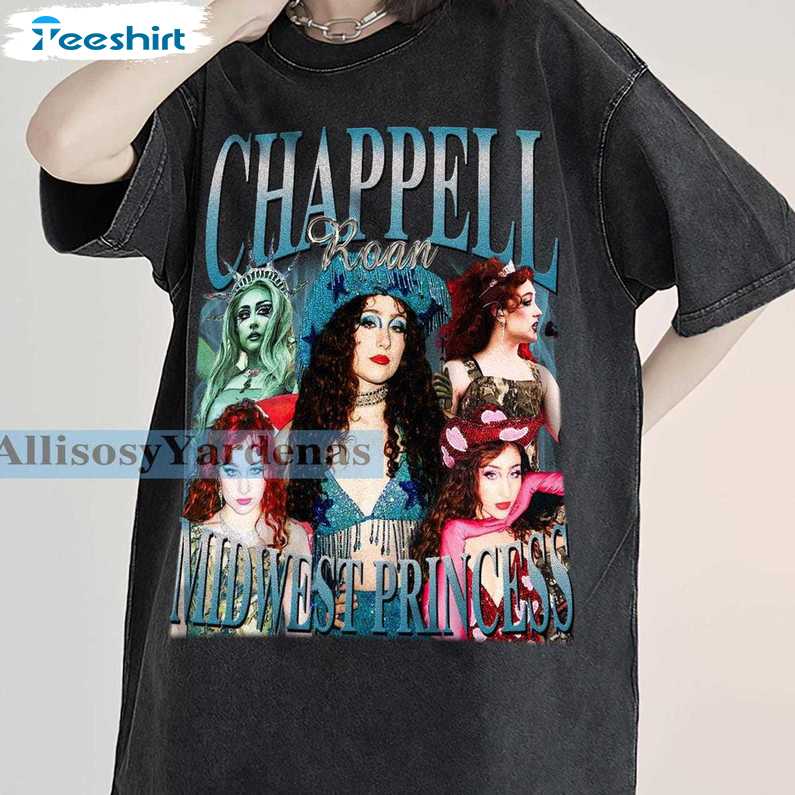 Funny Midwest Princess Vintage T Shirt , New Rare Chappell Roan Shirt Long Sleeve