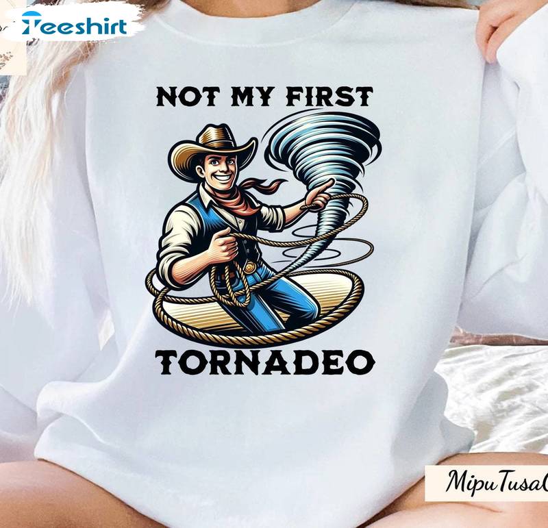Funny Tornado Chaser Cowboy Glen Powell Shirt, Movie Unisex T Shirt Crewneck