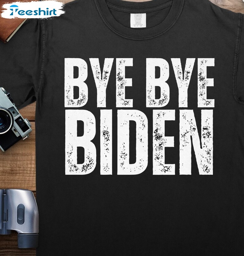 Retro Bye Bye Biden Shirt, Biden Bows Out Unisex T Shirt Tank Top