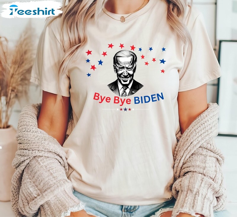 Funny Bye Biden Shirt, Biden Is Out Sweatshirt T-shirt