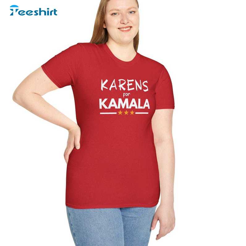 Karens For Kamala Shirt, Presidential Election Long Sleeve Crewneck