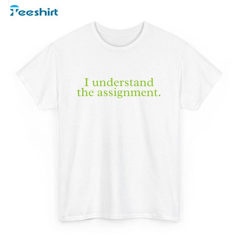 Kamala Harris I Understand The Assignment Shirt, Veterans For Kamala Unisex Hoodie Short Sleeve