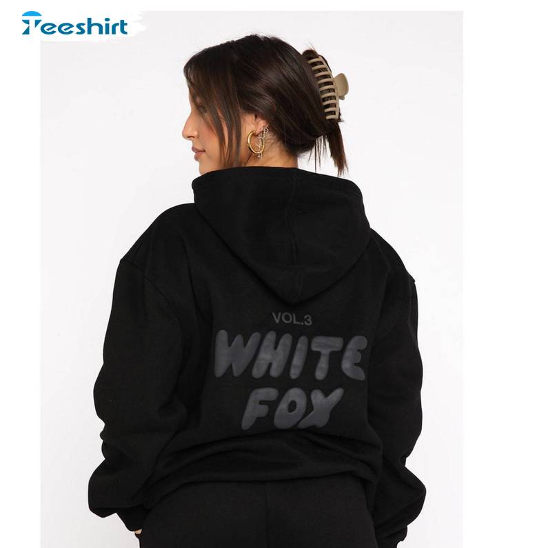 Leisure Whitefox Hoodie, Relaxing Long Sleeve Crewneck