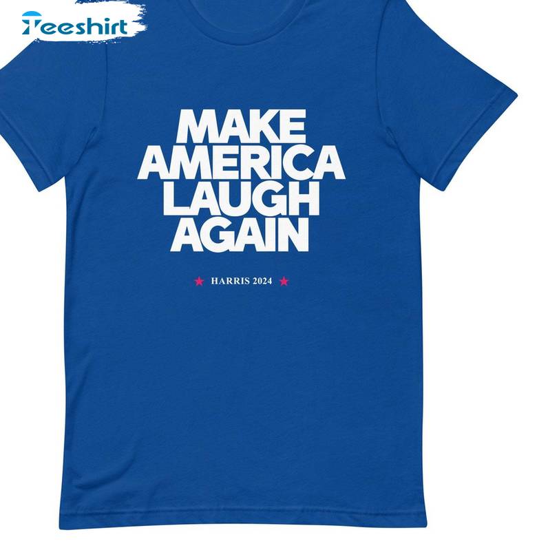 Comfortable Make America Laugh Again Shirt, Presidential Race T-shirt Tank Top