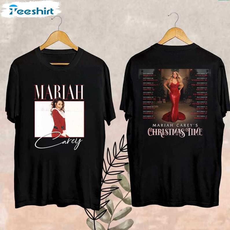 1ariah Carey Christmas Time 2024 Shirt, Gift For Him, For Her, For Family