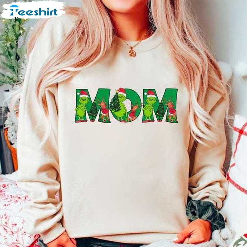 Retro Mama Christmas Sweatshirt, Gift For Him, For Her, For Family,