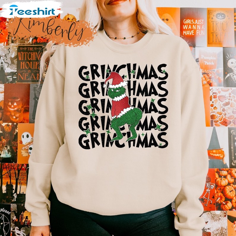 Grinchmas Christmas Sweatshirt, Gift For Him, For Her, For Family, Tee, Merch