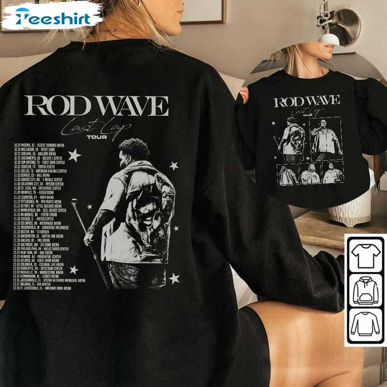 Rod Wave Last Lap Concert Tour Sweatshirt, Long Sleeve Cotton, Hoodie, Merch