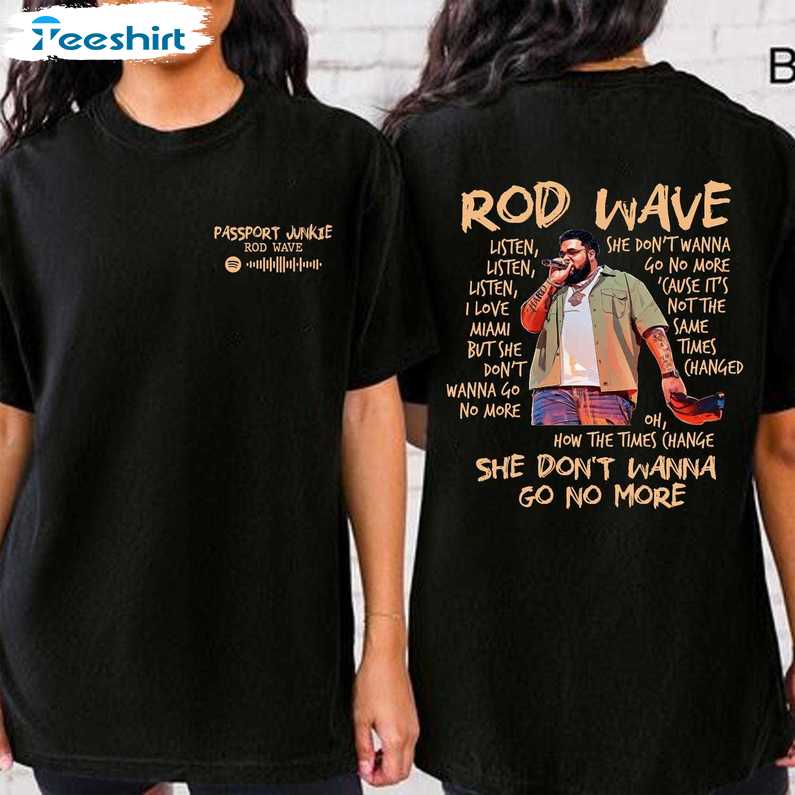 Rod Wave T Shirt, Last Lap Tour Hip Hop Shirt, Gift For Him, For Her