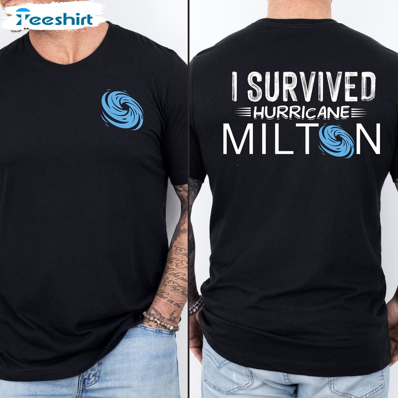 I Survived Hurricane Milton Shirt, Hurricane Milton Shirt, Gift For Him, For Her