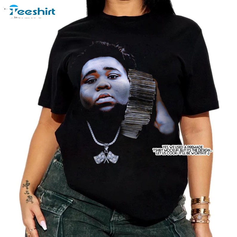 Rod Wave Face T Shirt, Artist Music Fan Gift, Tee, Merch