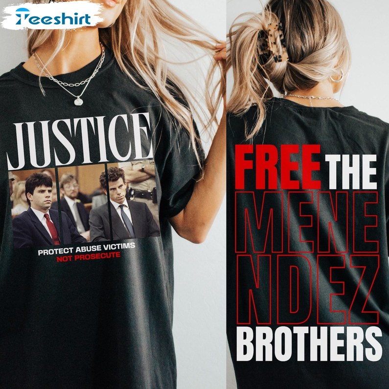 Free The Menendez Brothers Tee, Justice Erik And Lyle Shirt, Gift For Him, For Her