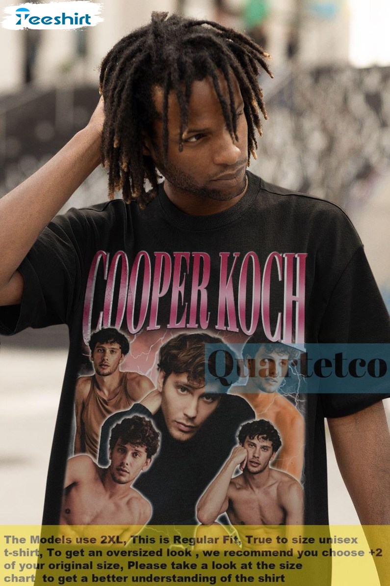 Vintage Retro Cooper Koch Shirt, Gift For Him, For Her, Tee, Merch