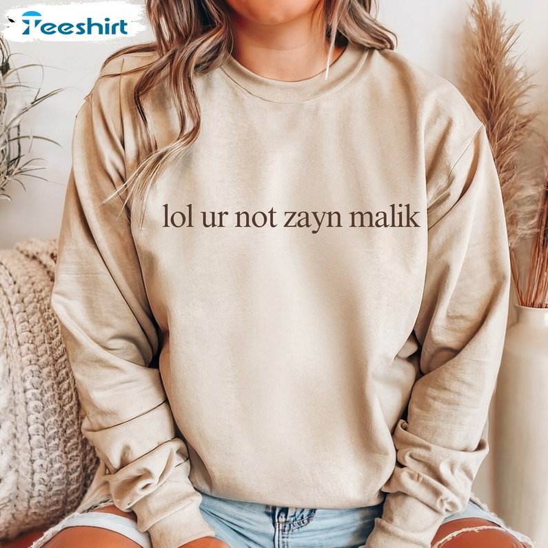 Lol Ur Not Zayn Malik Shirt, Celebrity Za.n Malik G1gi Had1d T Shirt, Tee, Merch