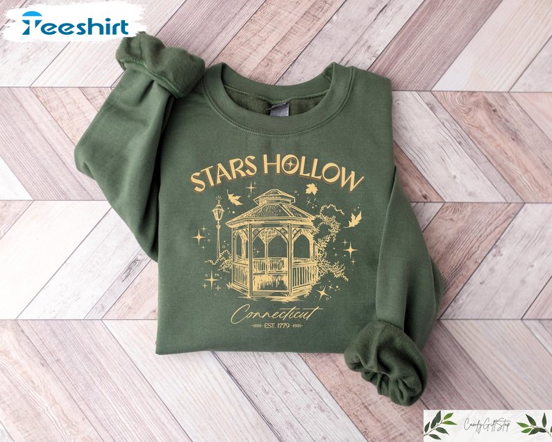 Stars Hollow Sweatshirt, Where You Lead I Will Follow Shirt Stars Hollow Tshirt, Long Sleeve Cotton, Hoodie