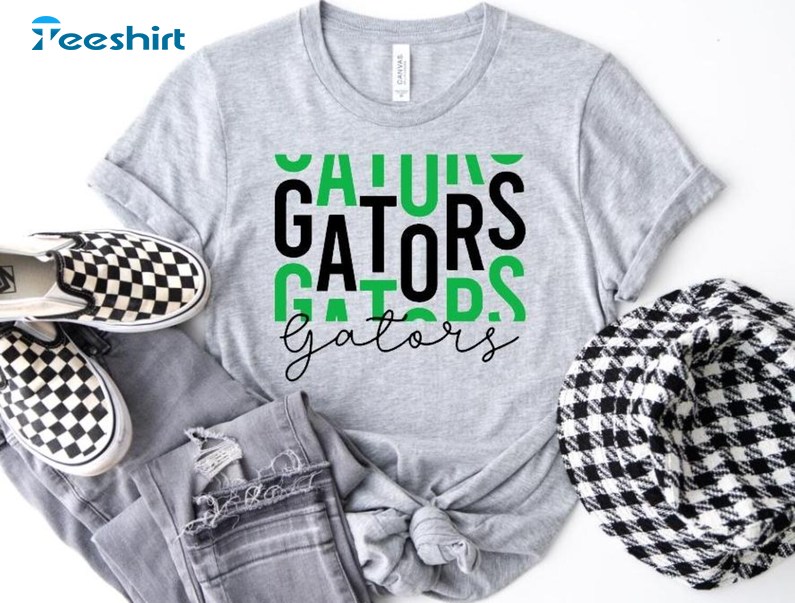 Gator Mascot Shirt, Teacher Staff Sprit Shirt, Gift For Him, For Her