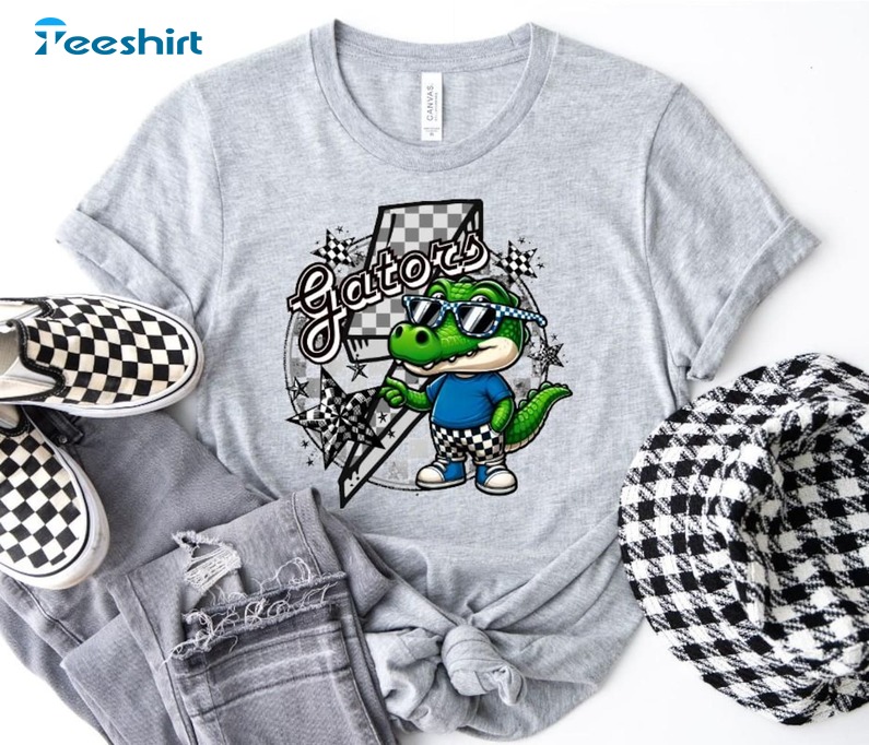 Gator Mascot Shirt, Teacher Staff Sprit Shirt, Gift For Him, For Her