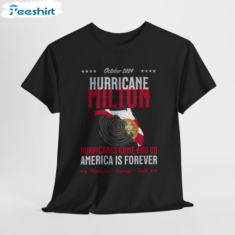 Hurricane Milton Shirt, Florida Storm Tee, Gift For Him, For Her, Tee, Merch