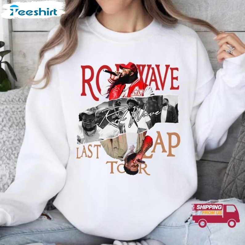 Rod Wave Last Lap Tour Sweatshirt, Long Sleeve Cotton, Hoodie, Merch, Gift For Him, For Her