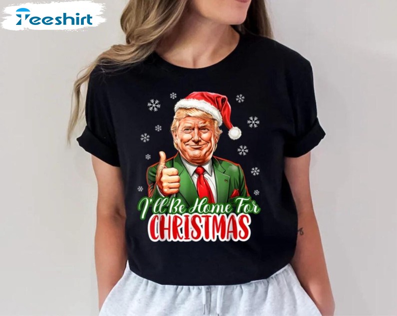 Funny Trump 2024 Santa Claus T Shirt, Christmas Holiday Tee, Gift For Him, For Her