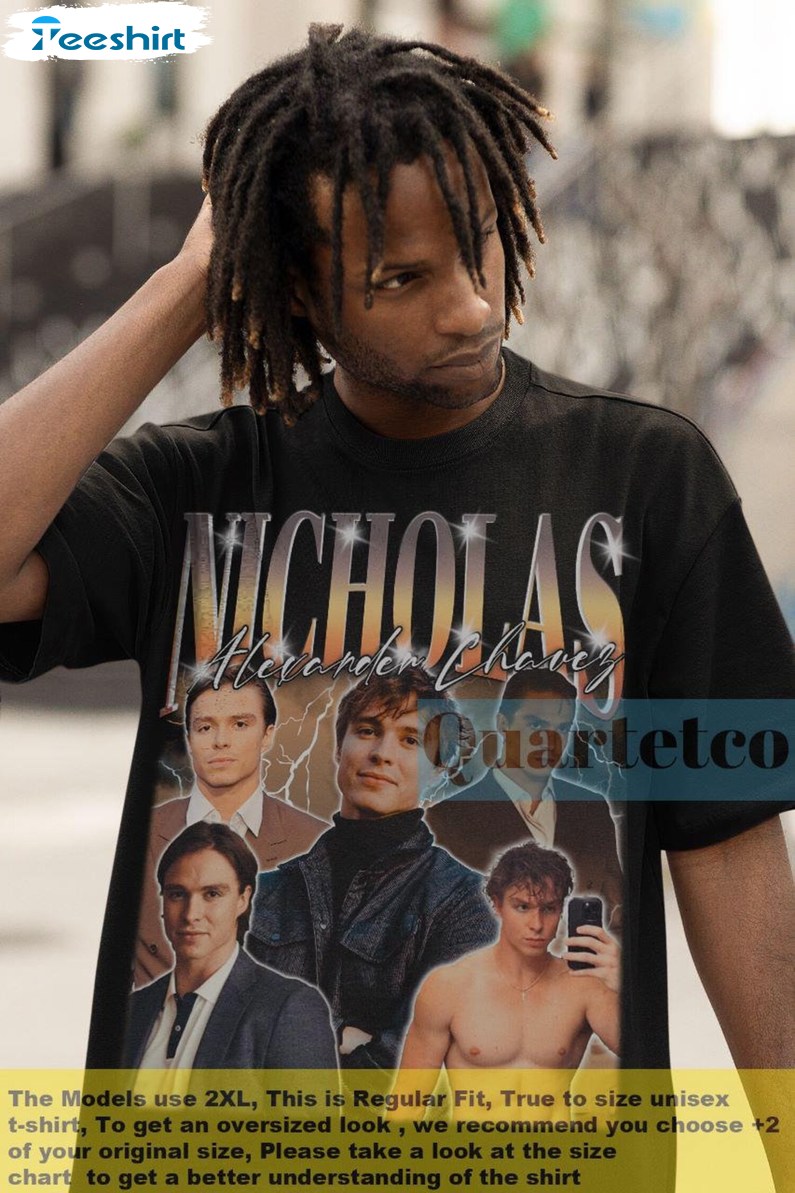 Nicholas Alexander Chavez Shirt, Vintage Retro Tshirt, Gift For Him, For Her