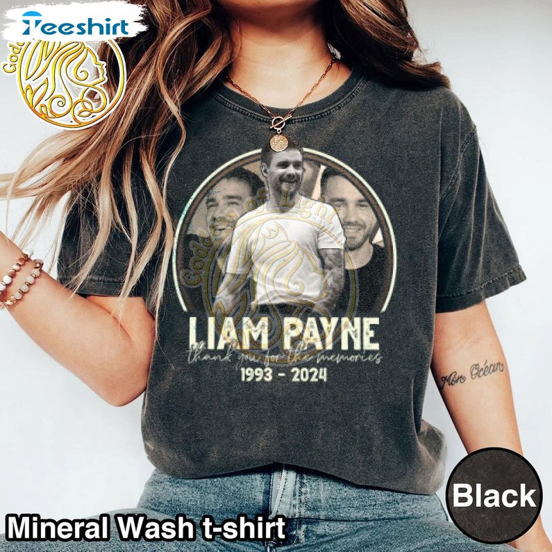 Vintage Liam Payne Tribute Shirt In Memory Of Liam Payne T Shirt Rip Liam Payne One Direction