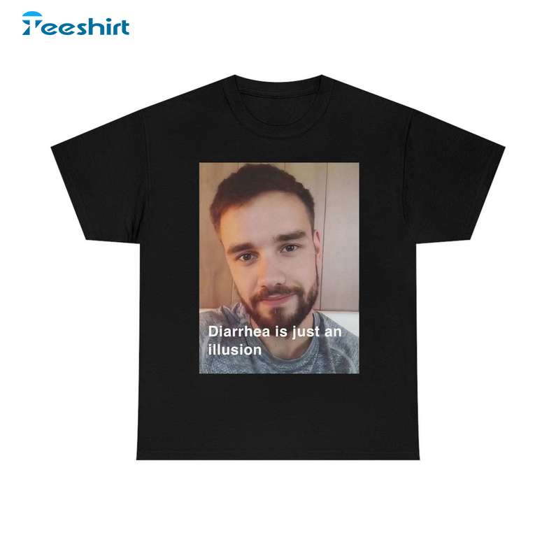 Trendy Liam Payne Cursed One Direction Shirt, Diarrhea Just An Illusion Tee, Tops