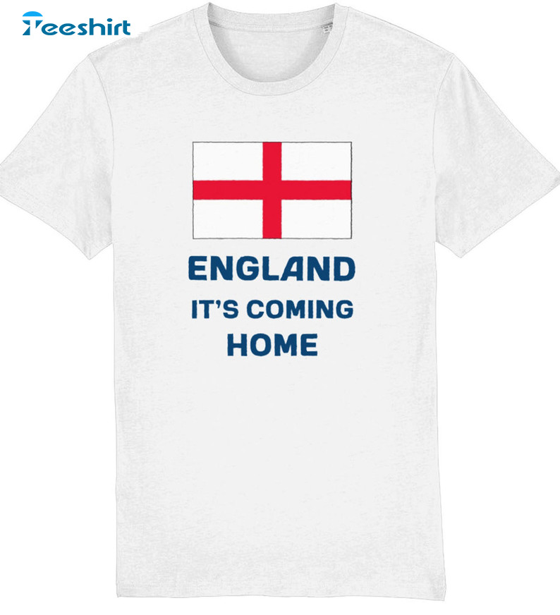 England It's Coming Home Shirt - 2022 World Cup Sweatshirt Unisex Hoodie