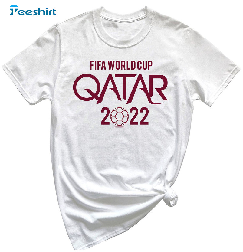 FIFA World Cup Qatar 2022 Football shirt print template, Vintage texture  typography football player design for shirt mug hoodie - Buy t-shirt designs