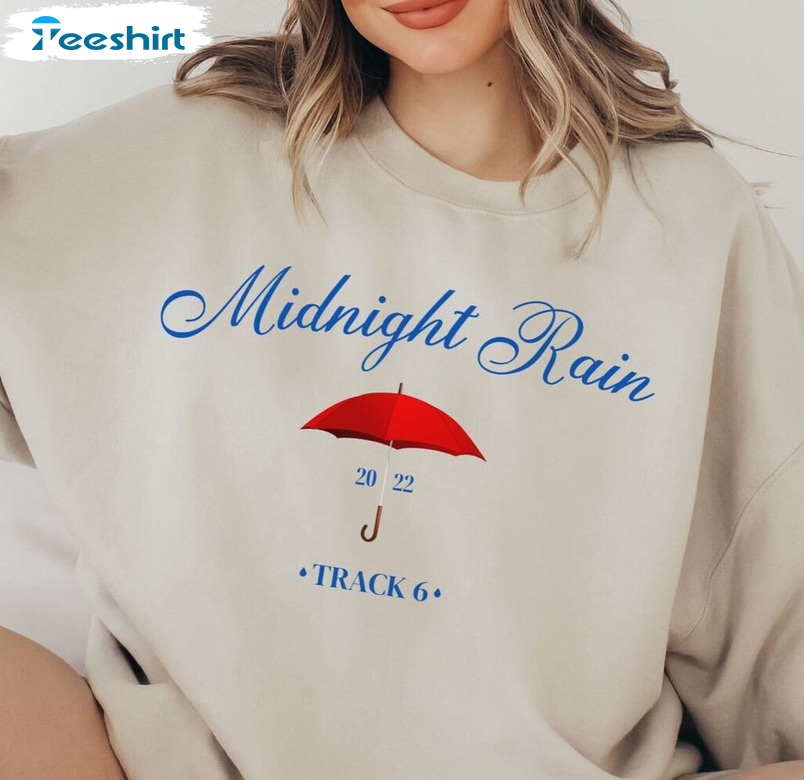 Midnight Rain Sweatshirt - Midnights Album Crewneck Hoodie For Taylor Fan