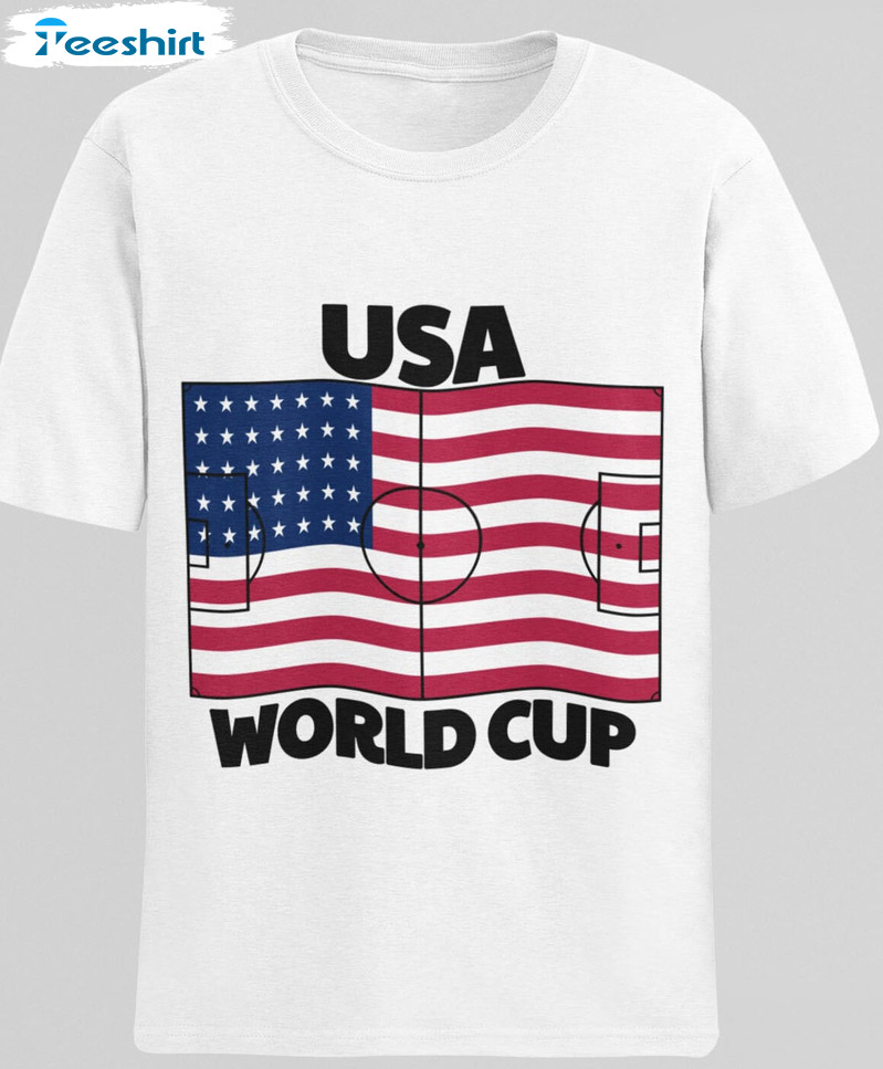 USA Worldcup 2022 Shirt - World Cup Sweatshirt Unisex Hoodie For Football Fan