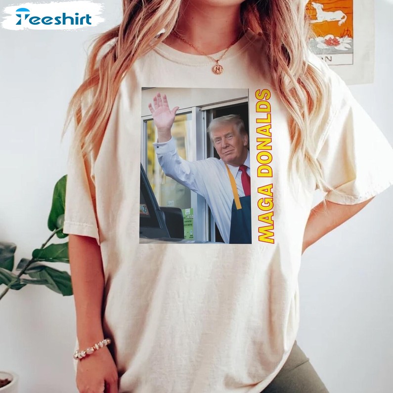 Trump Mcdonalds Shirt, Pennsylvania Trump 2024 Tee, Gift For Him, For Her