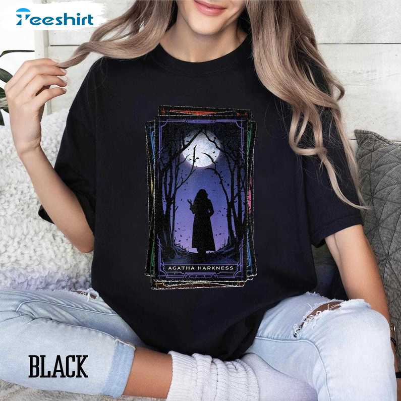 Agatha All Along Tarot Card Character Shirt, The Witches Road TShirt, Gift For Him, For Her, Tee, Merch