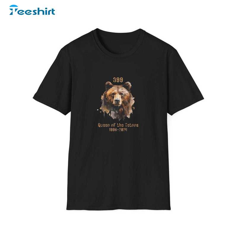 Teton 399 Shirt Wildlife Outdoor Shirt, Grizzly And Cub Bear Shirt, Gift For Him For Her, Tee, Merch