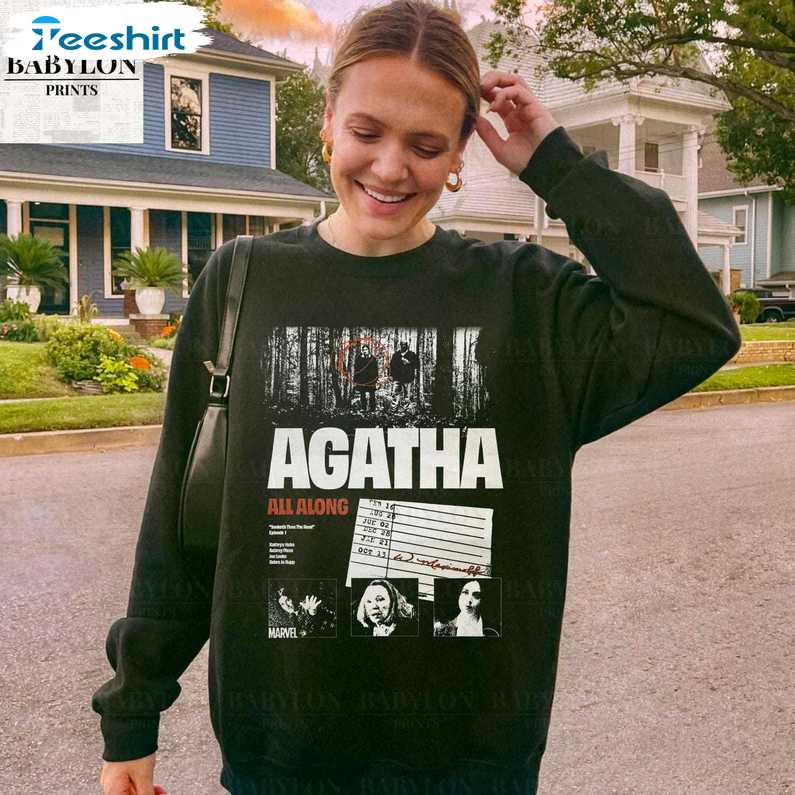 Agatha All Along Episode T Shirt, Marvel Show D1sney Wandavision Shirt, Gift For Him, For Her, For Family