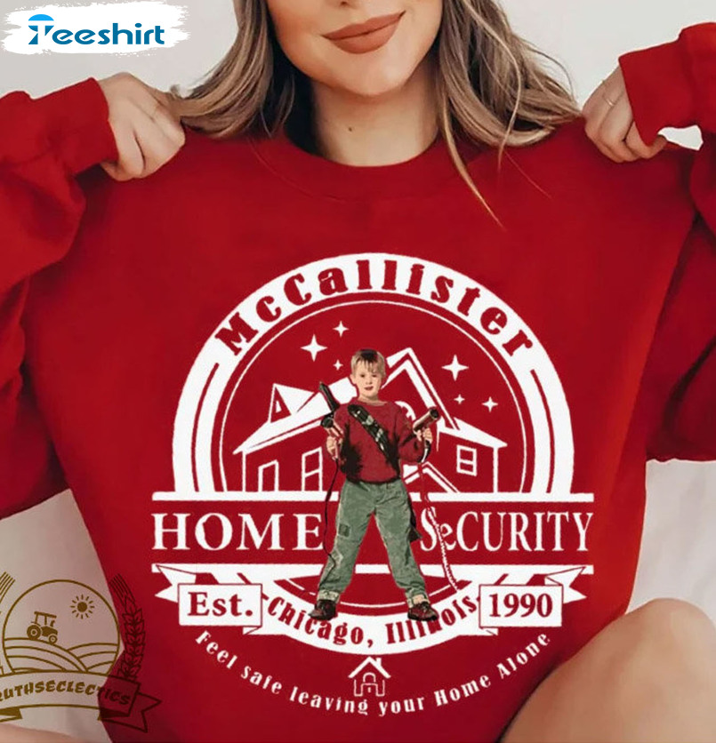 Kevin Mccal Lister Home Security Sweatshirt - Kevin Christmas Unisex T-shirt Tee Tops