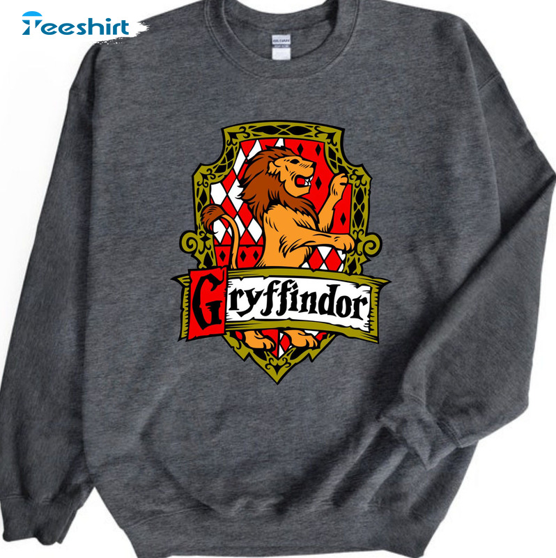 Gryffindor House Sweatshirt - Wizard House Unisex T-shirt Sweater