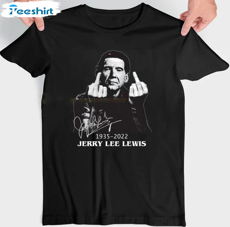 Jerry Lee Lewis Shirt - Vinatge Style Sweatshirt Unisex Hoodie