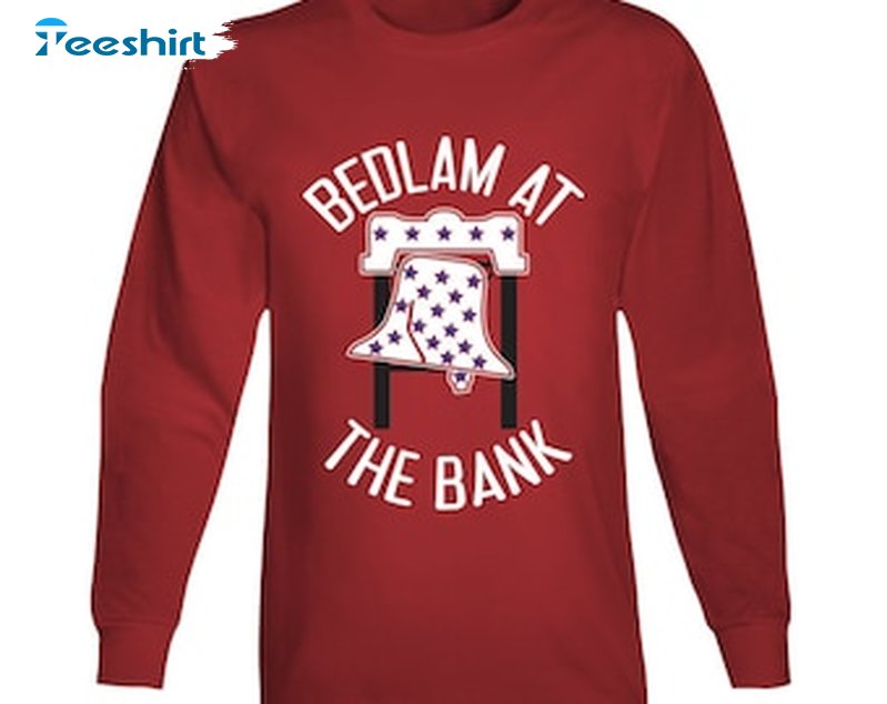 Bryce Harper Bedlam At The Bank Trendy Short Sleeve Unisex Hoodie