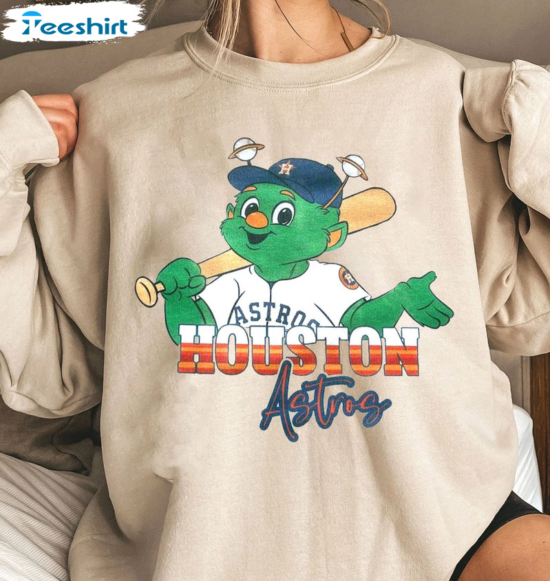 In Houston We Smoke Phillies T-Shirt, Hoodie, Sweatshirt, Long Sleeve -  Funny Gift for Baseball Lovers