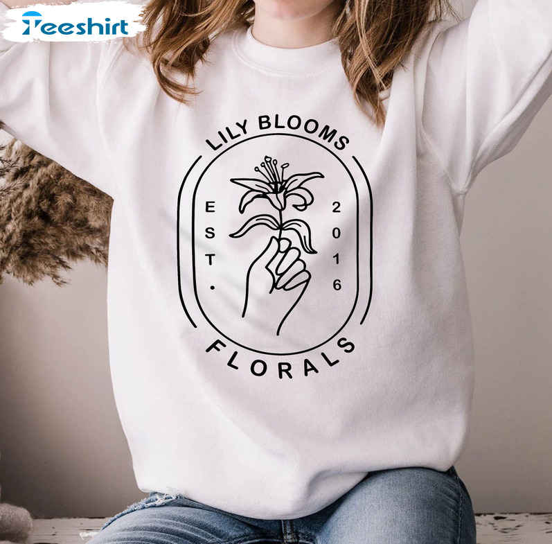 Lily Blooms Florals Shirt - Lily Calloway Trendy Unisex Hoodie Tee Tops