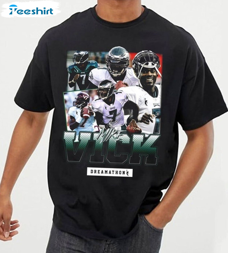 Mike Vick Shirt - Dreamathon Baseball Trendy Sweatshirt Sweater