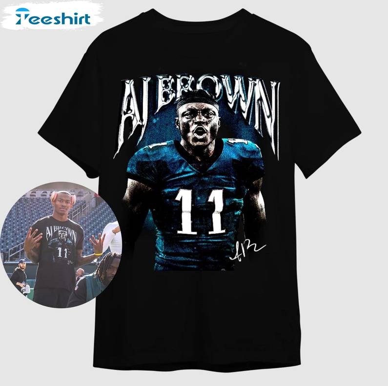 Aj Brown 11 Shirt - Devonta Smith Unisex T-shirt Sweatshirt